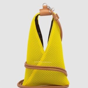 Maison Martin Margiela Yellow Mesh Backpack